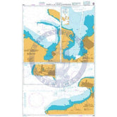 British Admiralty Nautical Chart 2988: Ports in the Gulf of Honduras
